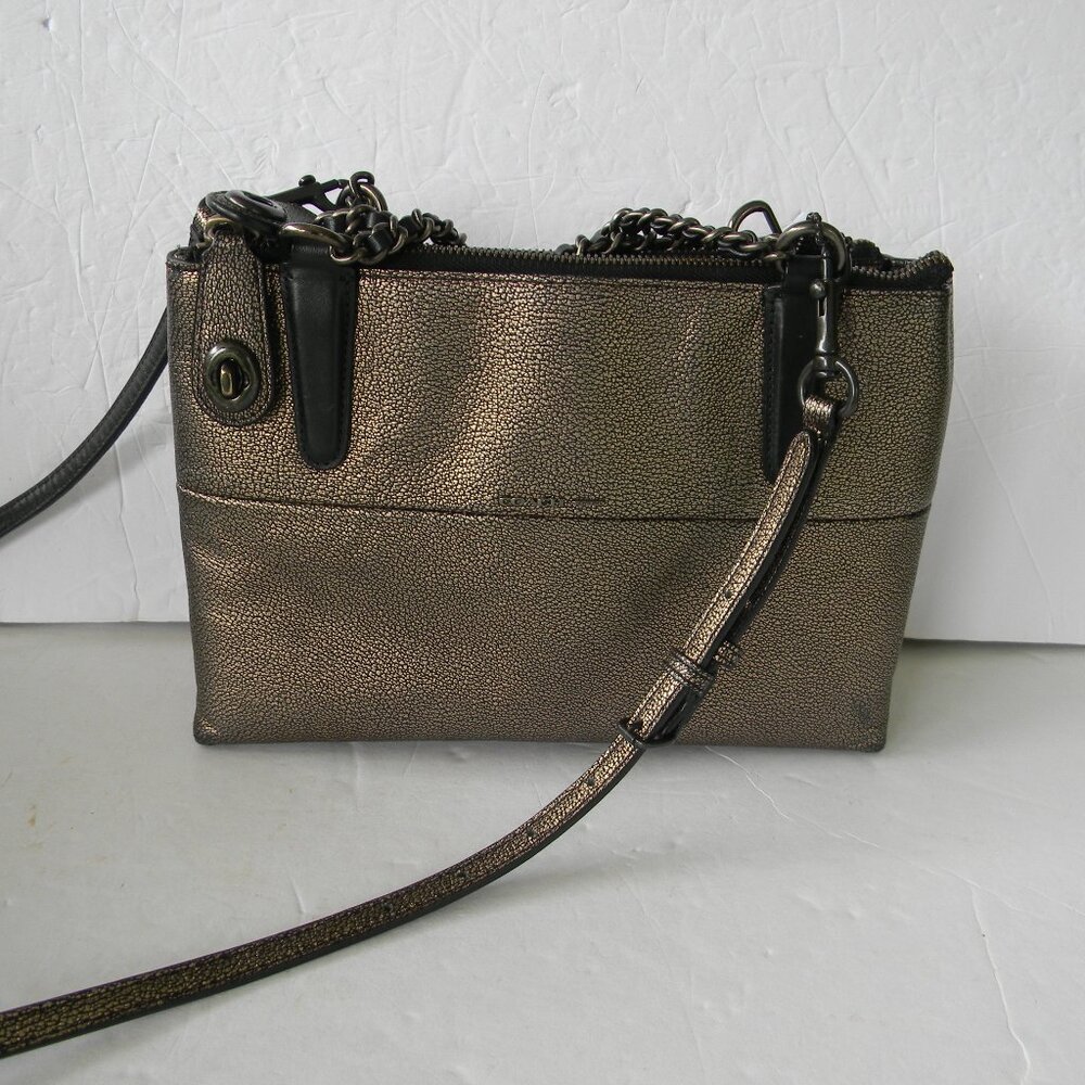 Coach Metallic Crossbody Bag
